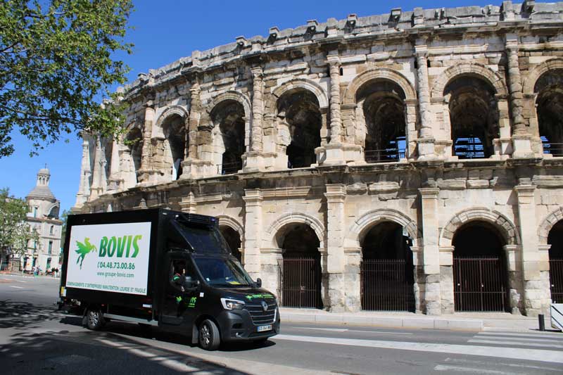 Transport d'oeuvres d'art à Nîmes